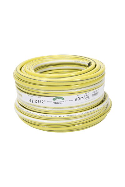micul fermier Furtun PREMIUM PLUS 1/2" 30m 4 straturi clasa de rezistență 5