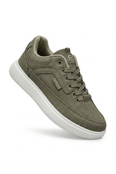 Elit Ανδρικά αθλητικά παπούτσια Carrano 499 Khaki Linen Ultra Light