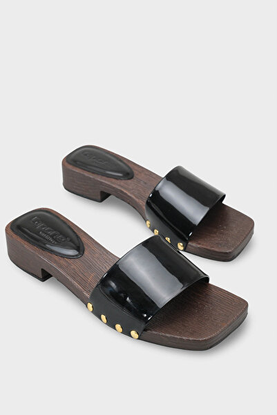 Capone Outfitters Papuci pentru femei Fredrika din piele naturală și piele de...