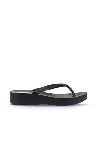 Bueno Shoes Ipanema Μαύρο Διχτυωτό Σανδάλι Ipanema Mesh Chic Kaıdn Flip Flops...