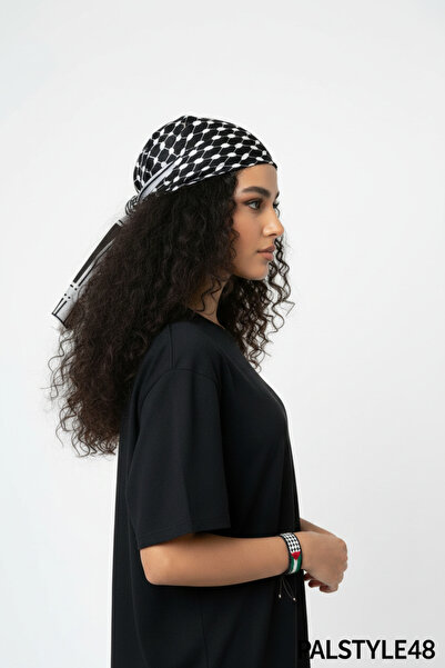PALSTYLE - Bandana Kuffeiyyah – Çok Yönlü Filistin Desenli Aksesua-Unisex