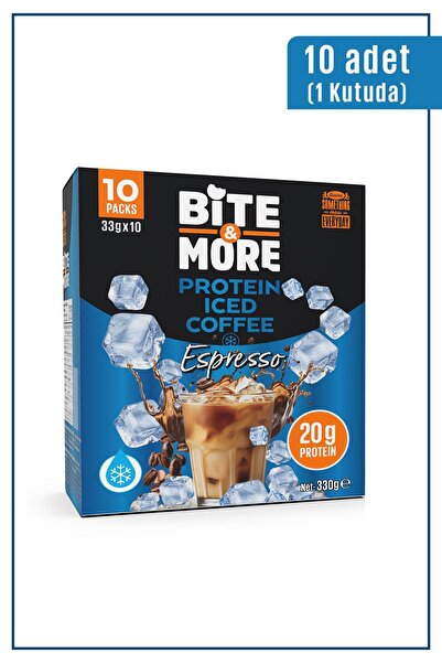 bite & more Bite & More Protein Iced Coffee Espresso ( Proteinli Kahve ) 33 g...