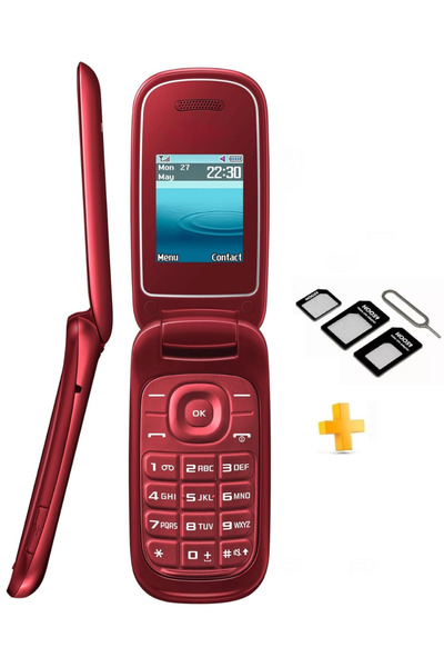 SenalStore Samsung 1270 Kamerasız Tuşlu Cep Telefonu SET