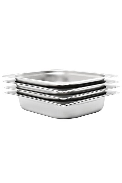 Concept Recipiente Gastronorm 4 buc. GN 1/2 65 mm oțel inoxidabil