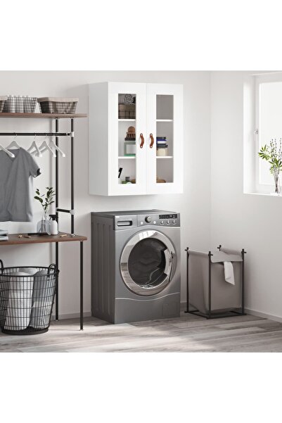 Concept Dulap cu montaj pe perete, alb, 69,5x34x90 cm