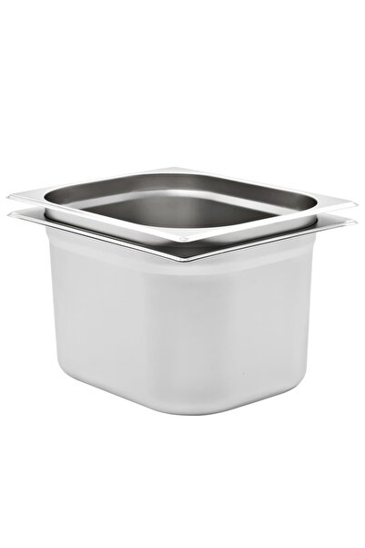 Concept Recipiente Gastronorm 2 buc. GN 1/2 200 mm oțel inoxidabil