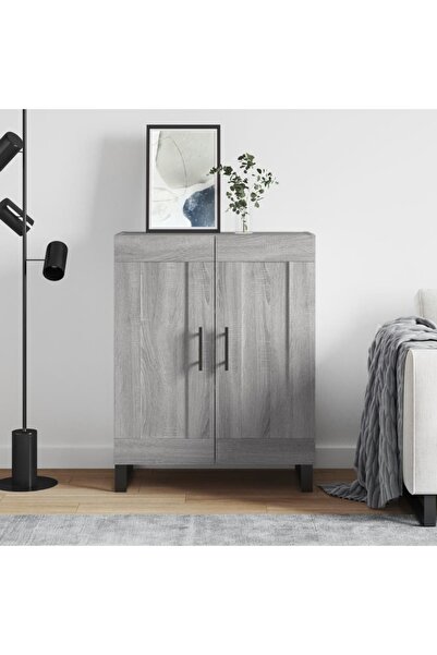 Concept Servantă, gri sonoma, 69,5x34x90 cm, lemn compozit