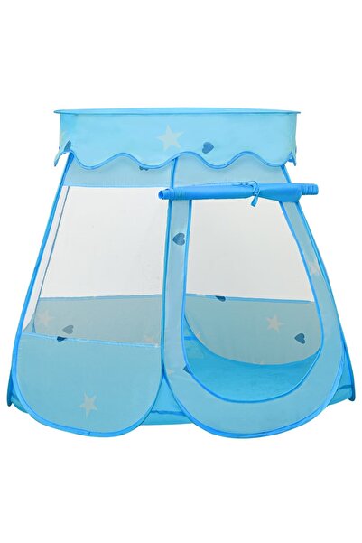 Concept Cort de joacă pentru copii cu 250 bile, albastru, 102x102x82 cm
