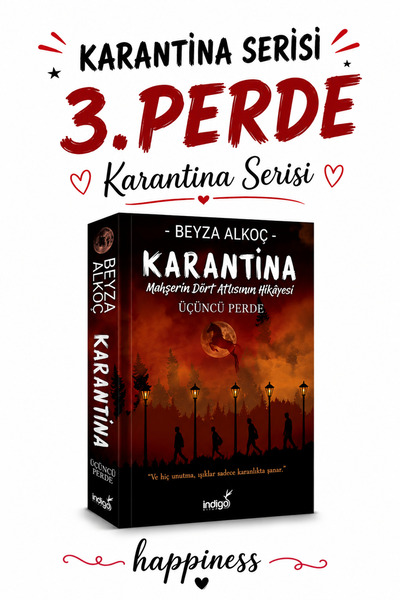 İndigo Kitap Indigo Karantina 3. Perde Beyza Alkoç (ciltsiz)