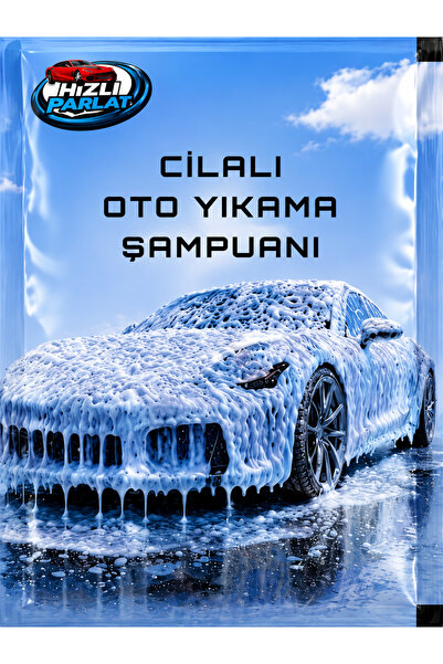 HIZLI PARLAT CİLALI OTO ŞAMPUANI