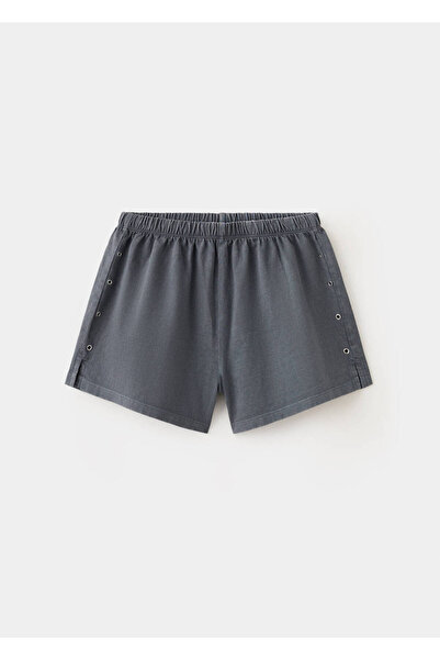 MANGO Kids Pamuk eyelet şort