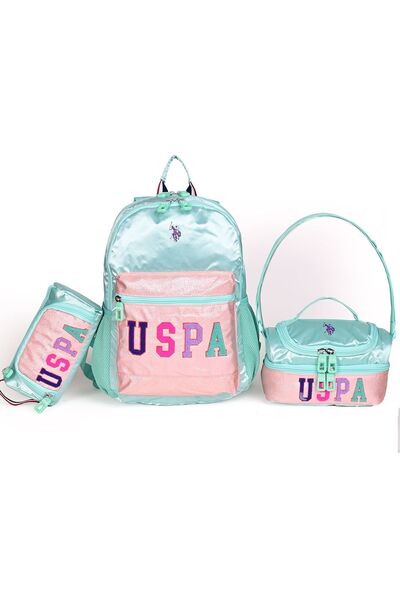 U.S. Polo Assn. U.S. Polo Assn. 3'lü Okul Çanta Seti plcan24267– Sırt Çantası...