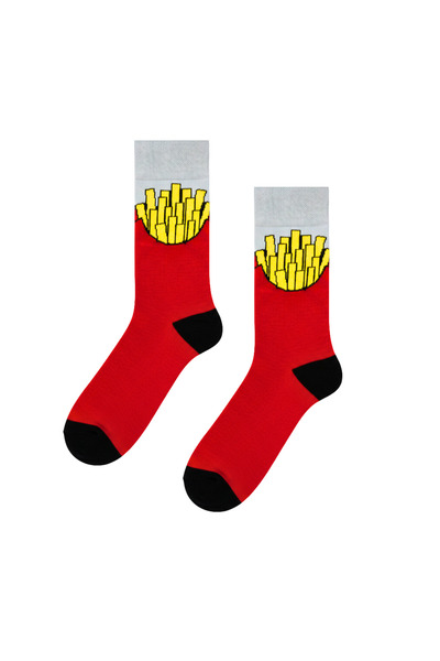 CARNAVAL SOCKS Κάλτσες με πολύχρωμα σχέδια με πατάτες