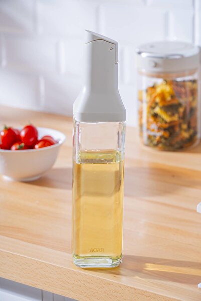 ACAR Harlow Dörtgen Cam Dökme Yağdanlık 500 ml PNM-08018