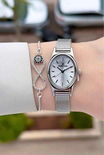Daniel Klein Silver Renk 24 Ay Garantili 21 Mm Kadın Kol Saati