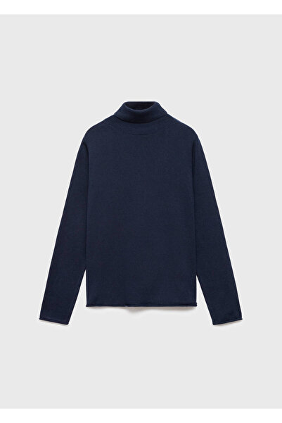 MANGO Kids Boğazlı örgü kazak