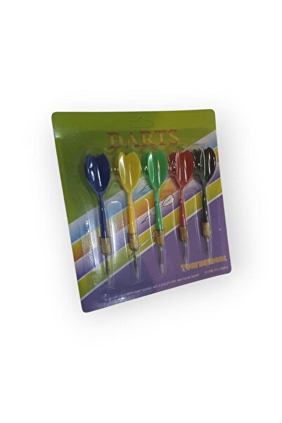 KIZILKAYA مجموعة سهام ملونة 5 قطع 12 سم