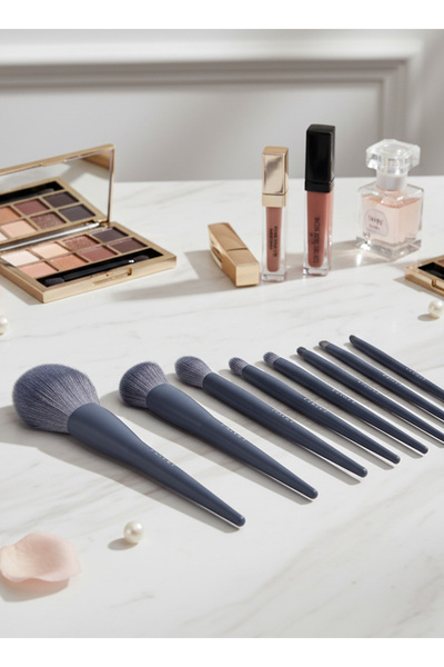 Energy Generic 10-Piece Professional Makeup Brush Set – Nano-Fiber Bionic Hai...