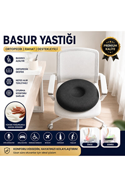 tanış home UltraLüks Ortopedik Oturma Simidi 2026 Model