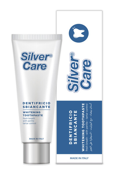 SILVER CARE معجون أسنان مبيض 75 مل