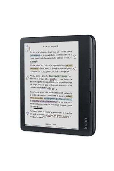 kobo Libra Colour Αναγνώστης Ηλεκτρονικών Βιβλίων, Οθόνη Kaleido E-Ink 7 ιντσ...