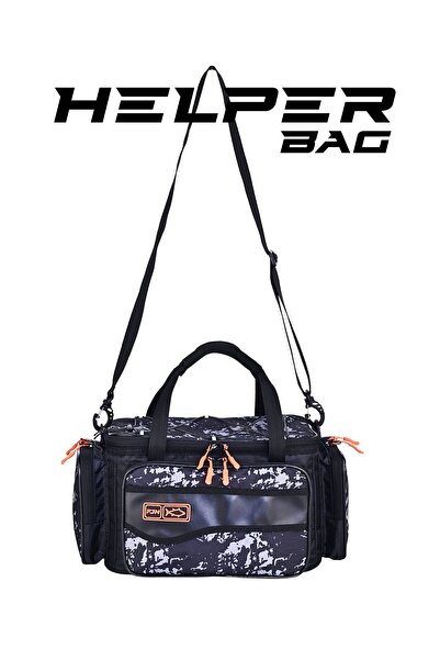Black Camo Helper Bag
