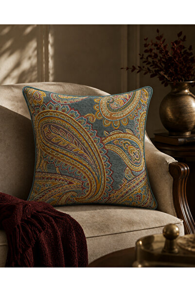 Fabricland Υφαντή μαξιλαροθήκη σειράς Enzo 43x43 εκ. ΤΕΤΡΑΓΩΝΗ