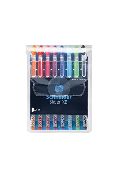 SCHNEIDER Комплект химикалки Slider Basic XB, 8 броя