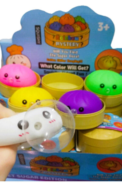Online Dumpling Squishy Sürpriz Renkli Çin Mantısı - Mystery Squishy Bun - Vi...