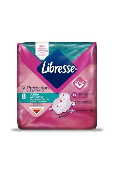 Libresse Ultra Long sanitary napkins, 8 pieces