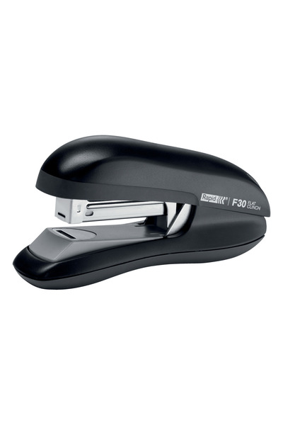 Rapid Capsator plastic F30, cutie capse plate, 30 de coli, negru