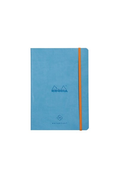 Rhodia Αχρονολόγητη ημερήσια διάταξη A5, Perpetual Turquoise