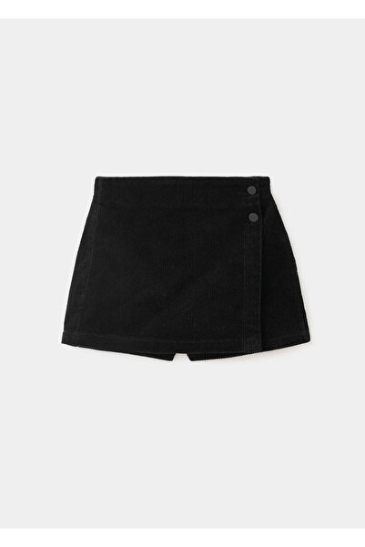 MANGO Kids Fitilli kadife pantolon etek