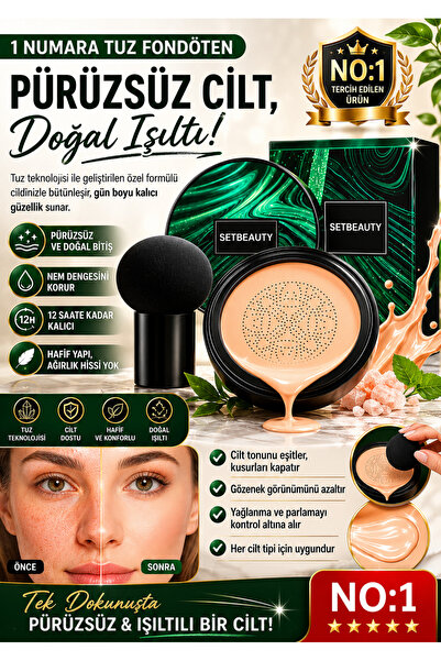 SETBEAUTY Tuz Nemlendirici Fondöten NO:01