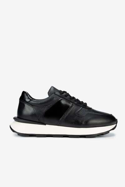 Serhat Özköroğlu Lfr-F059 Leather Roller Shoes Black
