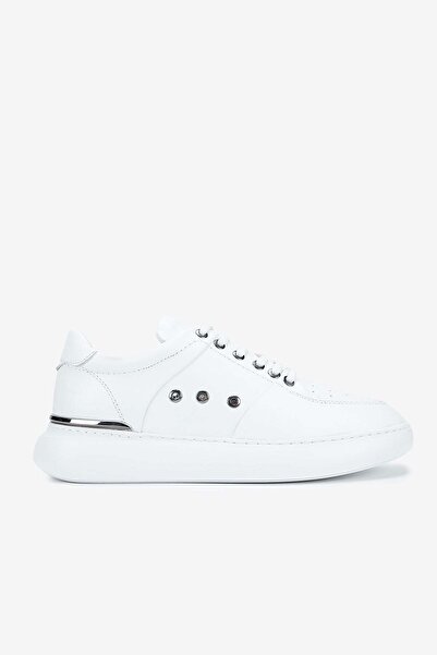 Serhat Özköroğlu Lfr-F065 Leather Merdane Shoes White