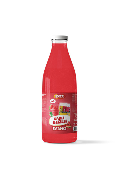 Koza Premium Selection Ice Slush Karpuz Aromalı Buzlaş Karlama Karlı Buzlu Ko...