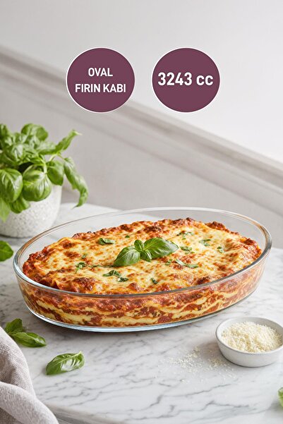 SELKA HOME Oval Fırın Kabı