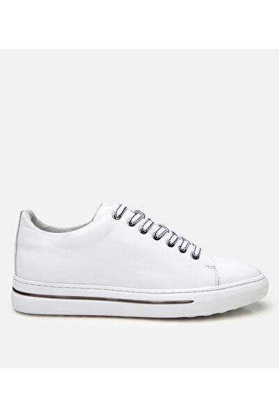 Hotiç Men's Leather White Casual Shoes