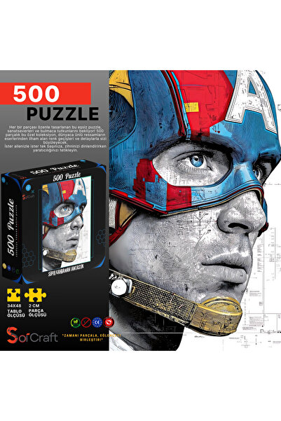 Soi Craft 500 Piece Puzzle Superhero Fantastic # 269