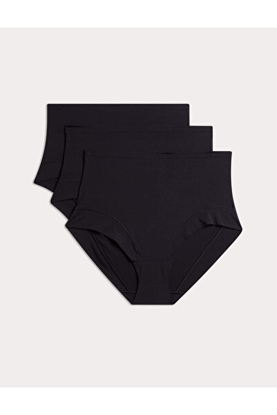 Marks & Spencer 3'lü Flexifit™ Yüksek Bel Şort Külot