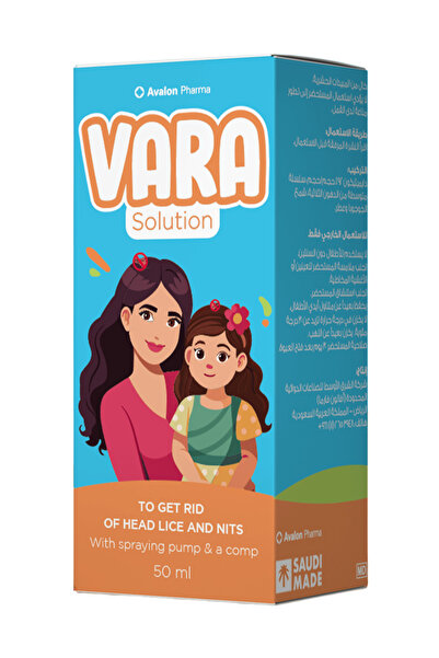 AVALON PHARMA Vara Anti-Lice Spray 50 ml | فارا بخاخ مضاد للقمل 50 مل
