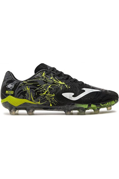 Joma Supercopa 2401 Black Lemon Fluor Fırm Ground Erkek Siyah - Floresan - Sa...