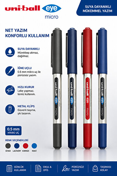 Unibal UNİ UB 150 ROLLER KALEM ( 4LÜ SET )