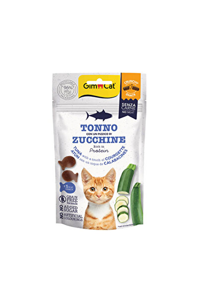 Gimcat Crunchy Ton Balıklı ve Kabaklı Kedi Ödül Maması 50 Gr