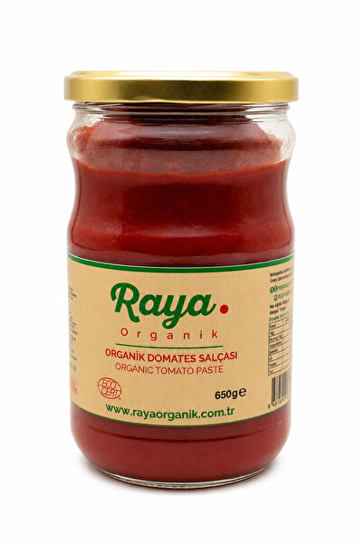 RAYA Organik Domates Salçası – 650 g