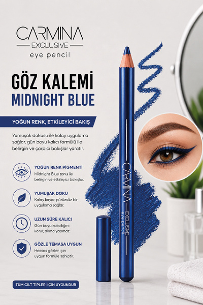 Huncalife Carmina Exclusive Midnight Blue Göz Kalemi