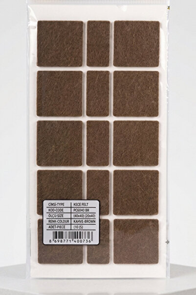 almital mobilya aksesuarları furniture accessories Non-Slip Felt Squares (10 ...