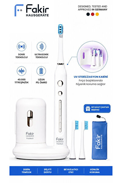 Fakir Probiwash Sonic & Ultrasonic 2in1 Diş Fırçası