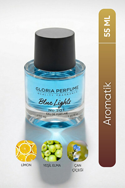 Gloria Perfume Blue Lights 55 ml Edp Erkek Parfüm